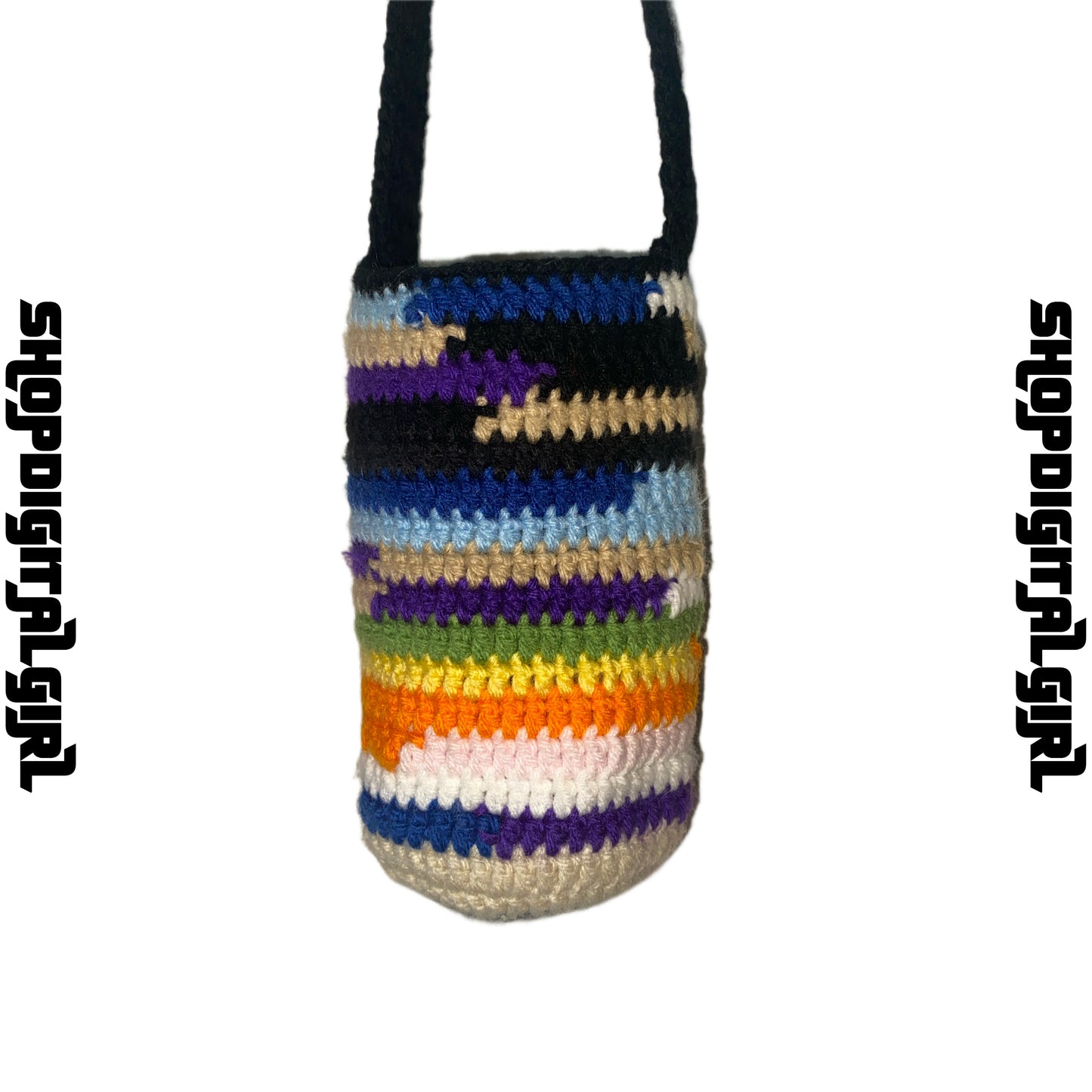 ShopDigitalGirl | Crochet Bags | Water Bottle Bag
