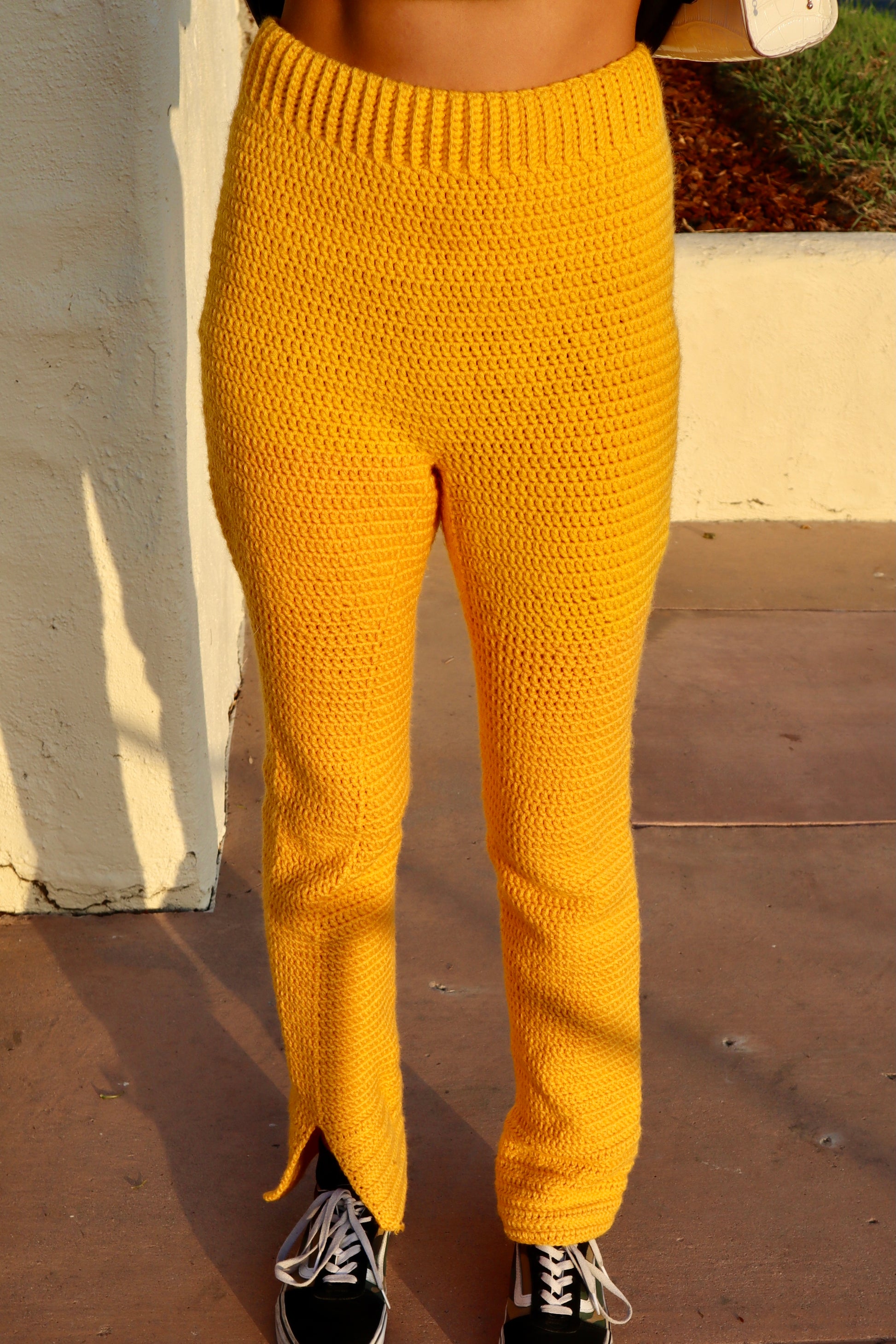 Shopdigitalgirl | Crochet Pants | ☀️ Sunshine Pants | Yellow
