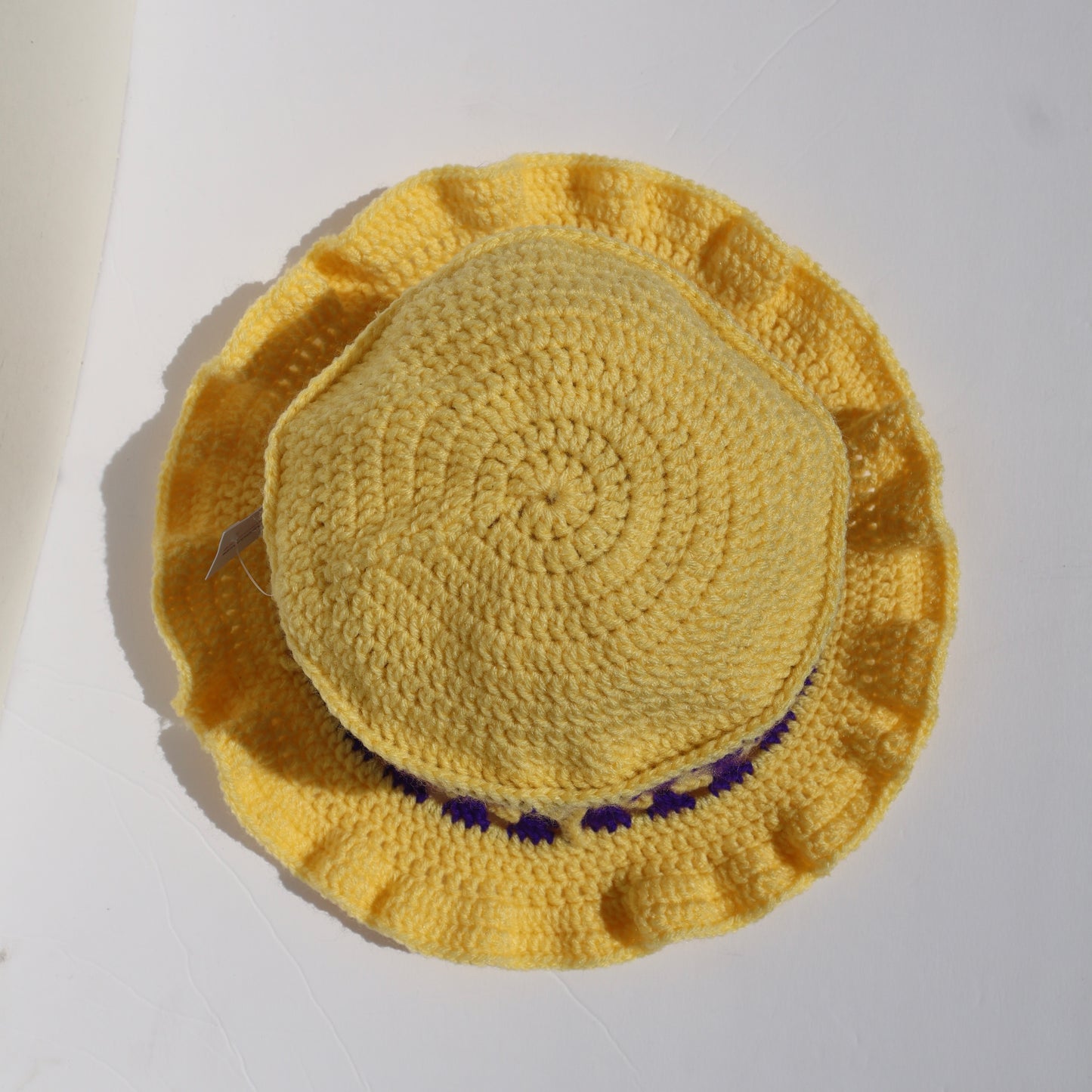 Shopdigitalgirl | Crochet Hats | Floppy Bucket Hat - yellow