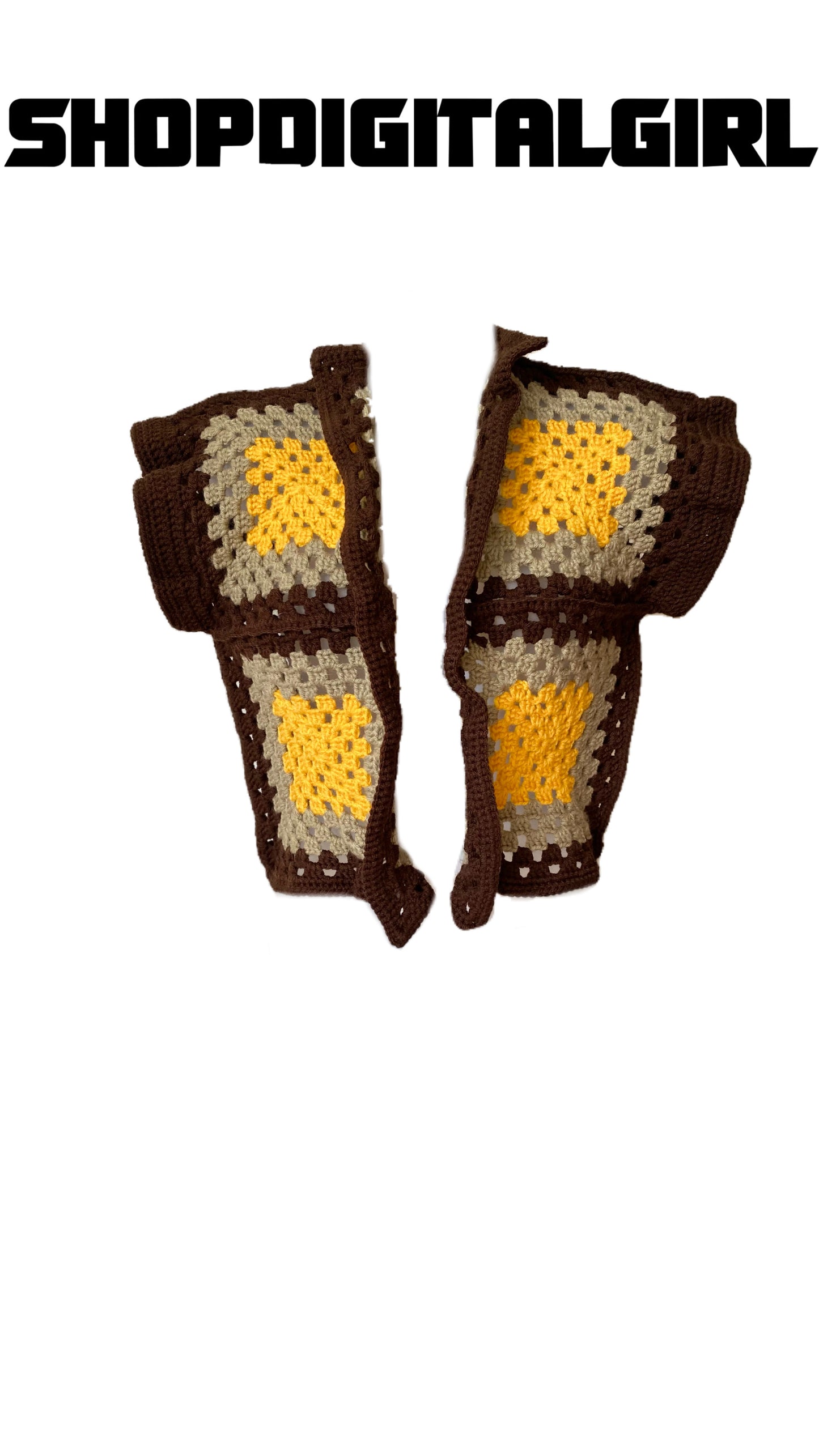 Shopdigitalgirl | Crochet Tops | 70s Sweater