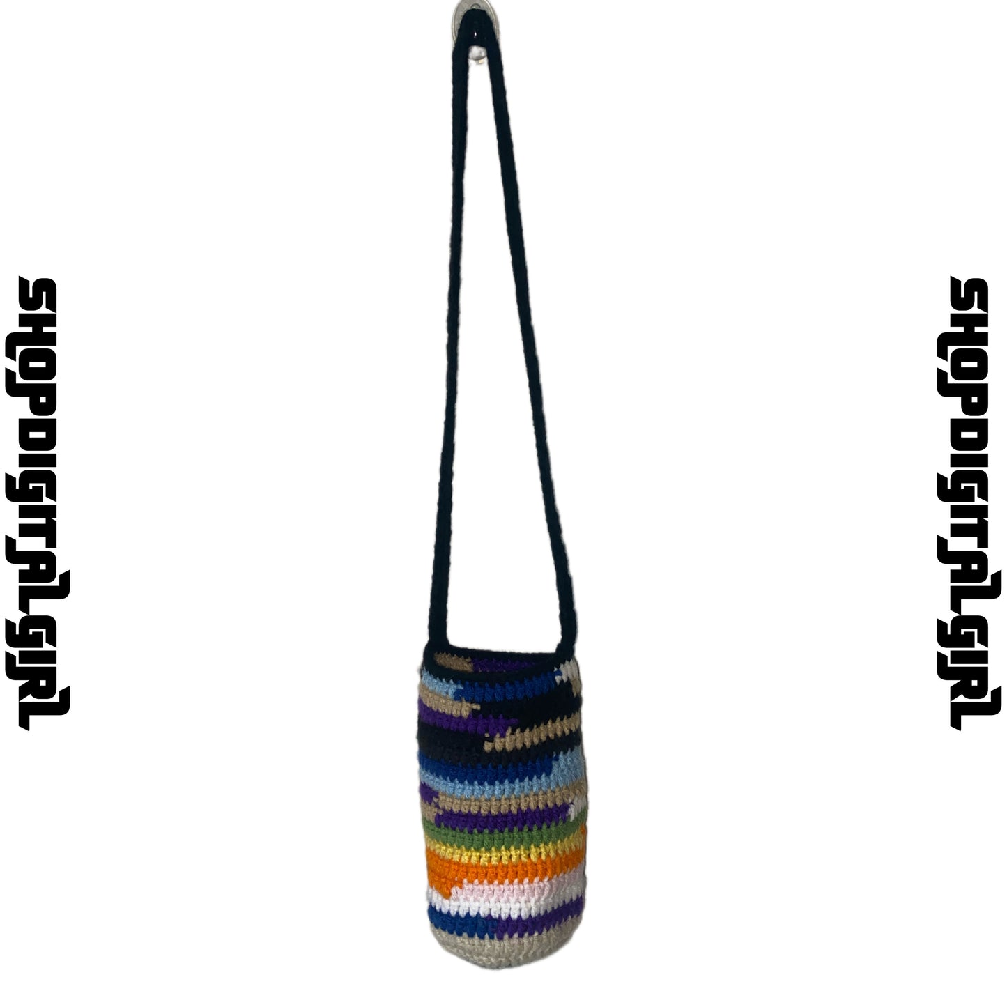 ShopDigitalGirl | Crochet Bags | Water Bottle Bag
