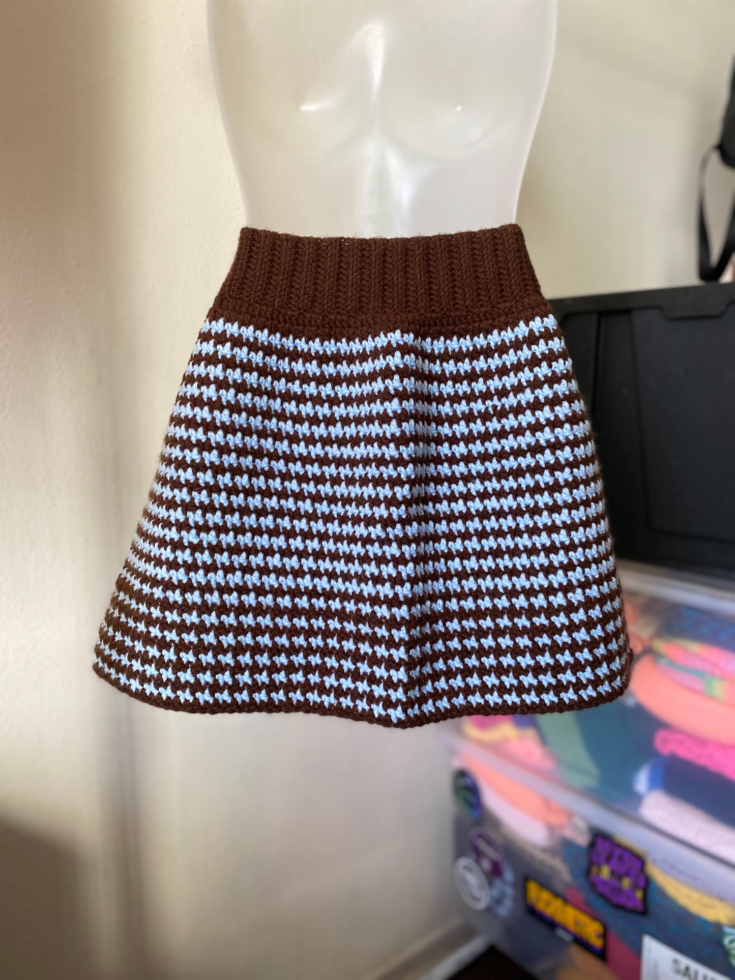 Shopdigitalgirl | Crochet Skirts | Houndstooth Skirt