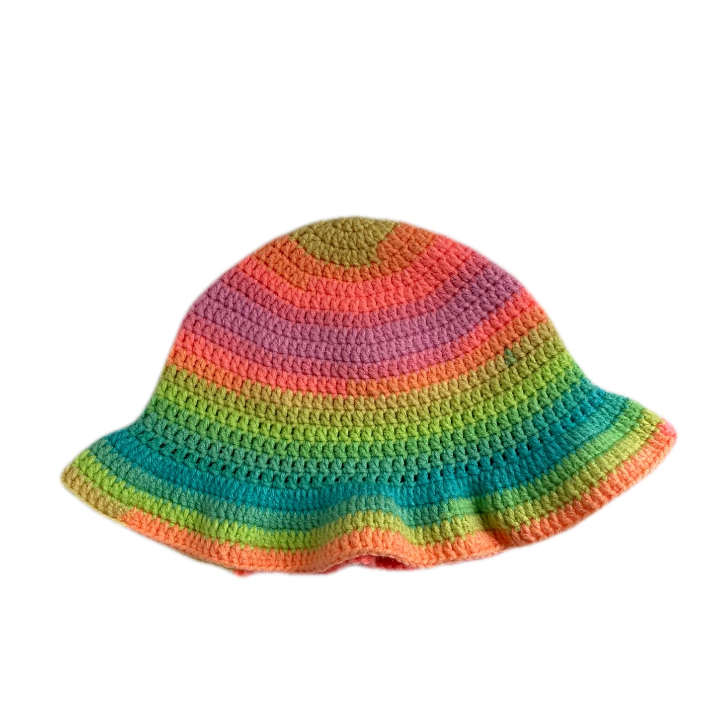 Shopdigitalgirl | Crochet Hats | Rainbow Bucket Hat