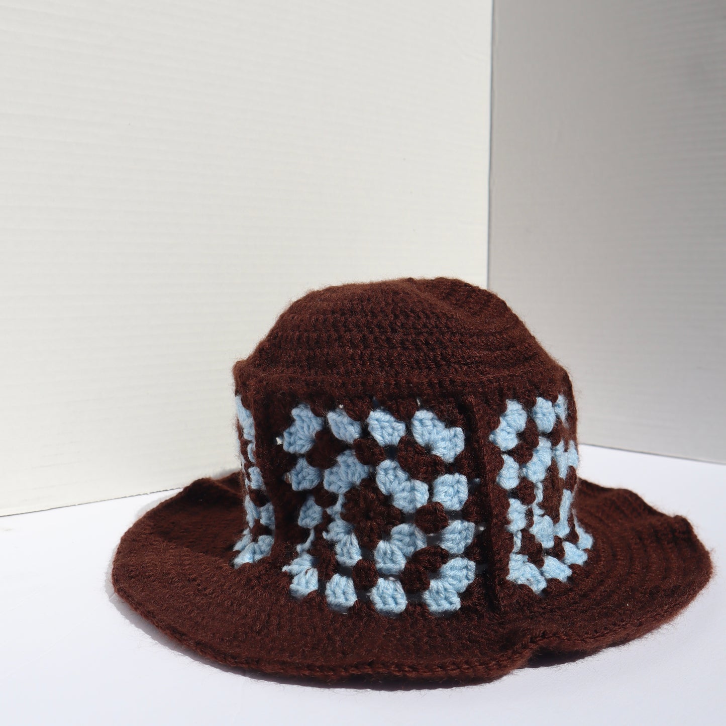 Shopdigitalgirl | Crochet Hats | Floppy Bucket Hat - brown