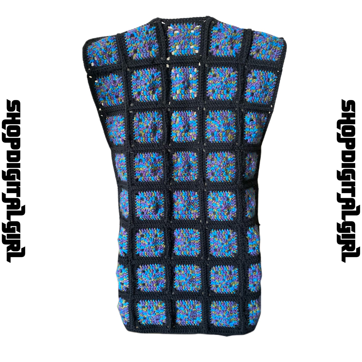 ShopDigitalGirl | Crochet Vests | Galactus Vest
