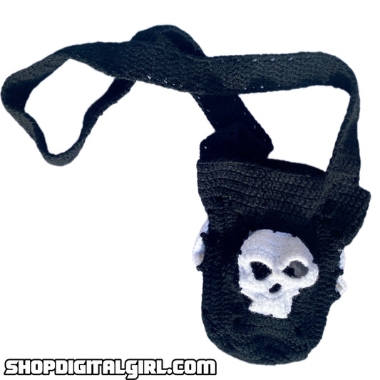 ShopDigitalGirl | Crochet Bags | Skele-Tote Bottle Bag