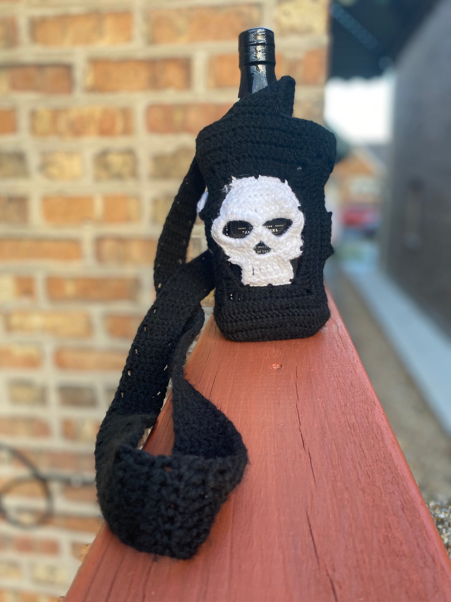 ShopDigitalGirl | Crochet Bags | Skele-Tote Bottle Bag
