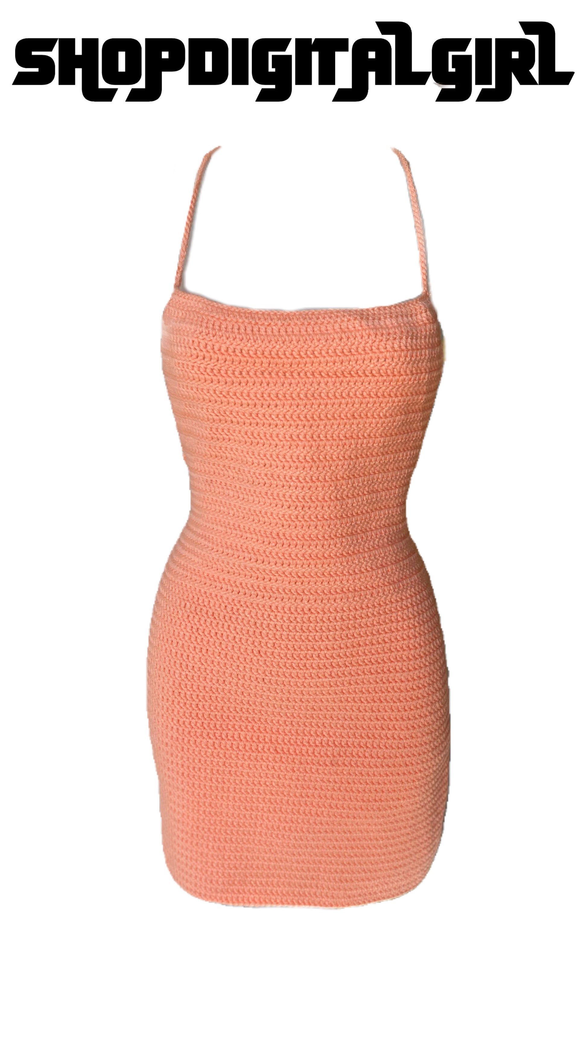 Shopdigitalgirl | Ari Dress | Peach 🍑