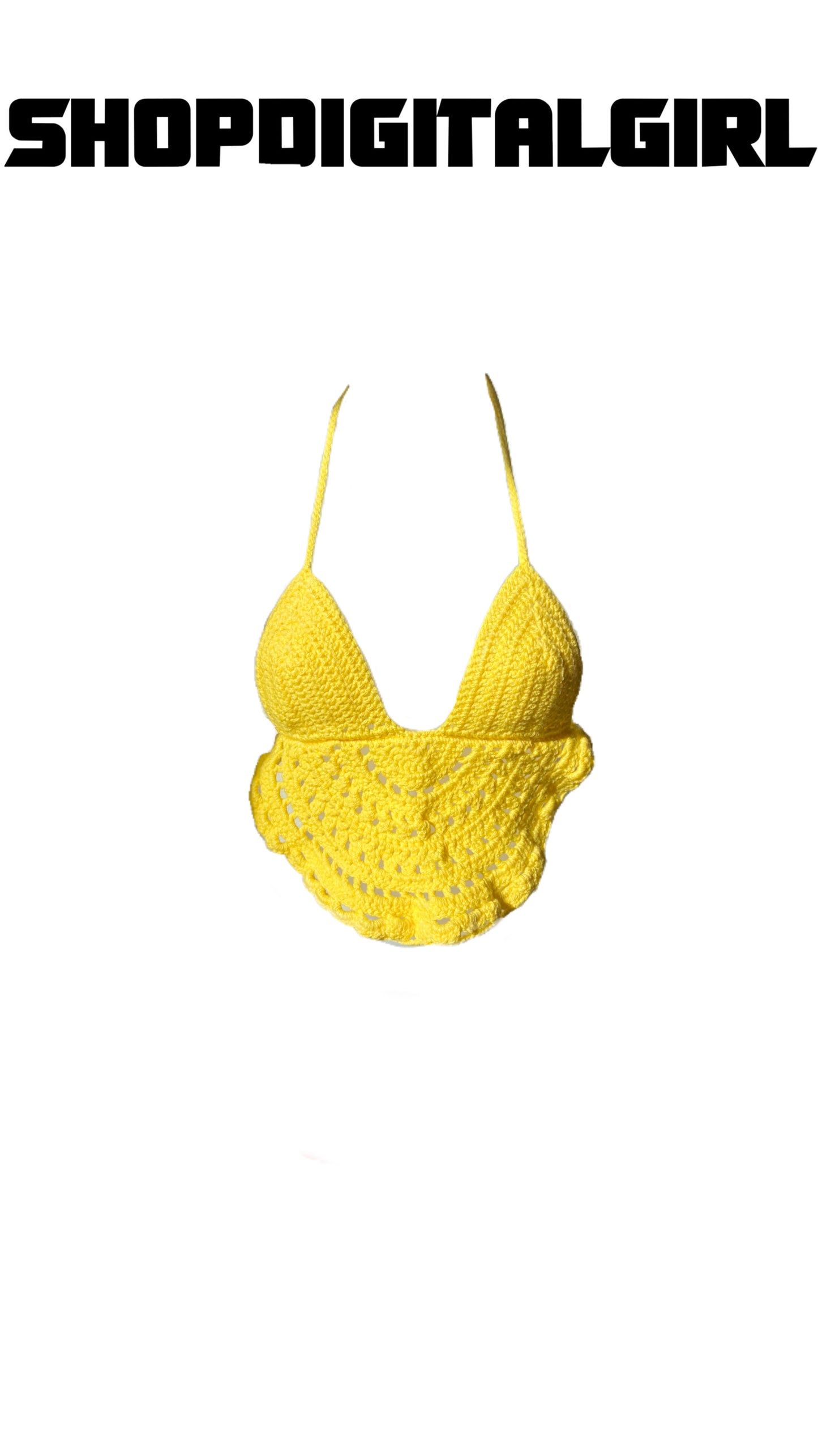 Shopdigitalgirl | Crochet Tops | Mariah Top