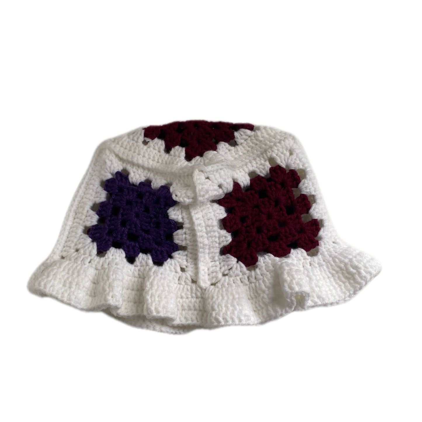ShopDigitalGirl | Crochet Hats | White Bucket Hat