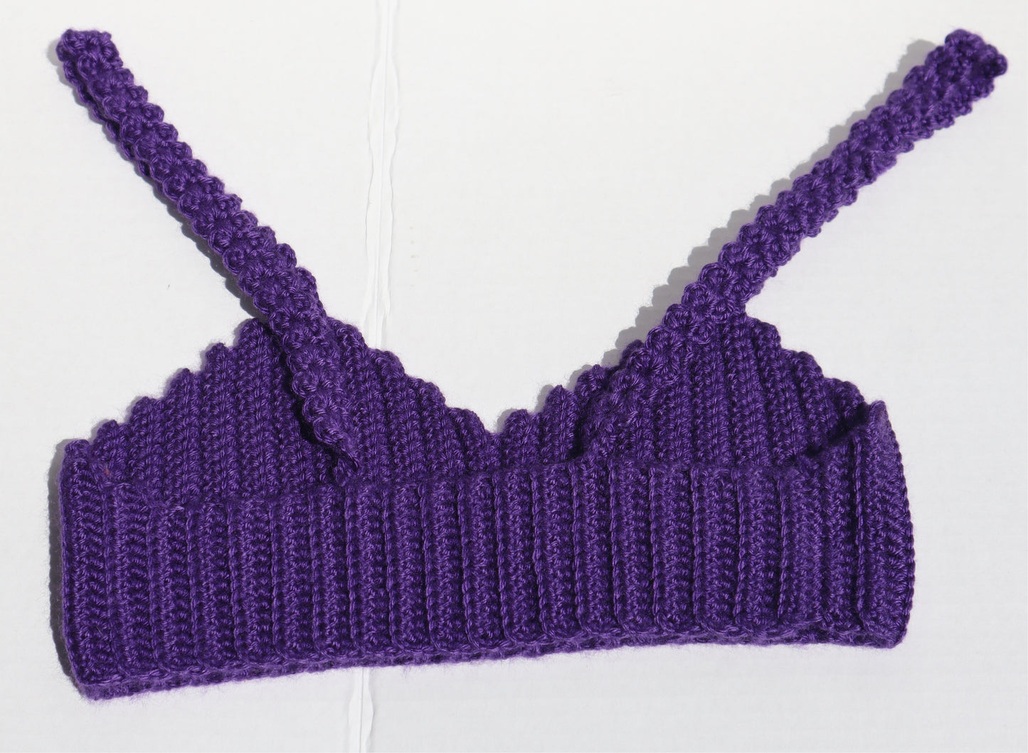 Shopdigitalgirl | Crochet Tops | Minnie Top | Dark Purple