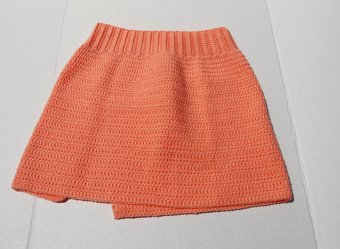 Princess Peach Crochet Mini Skirt